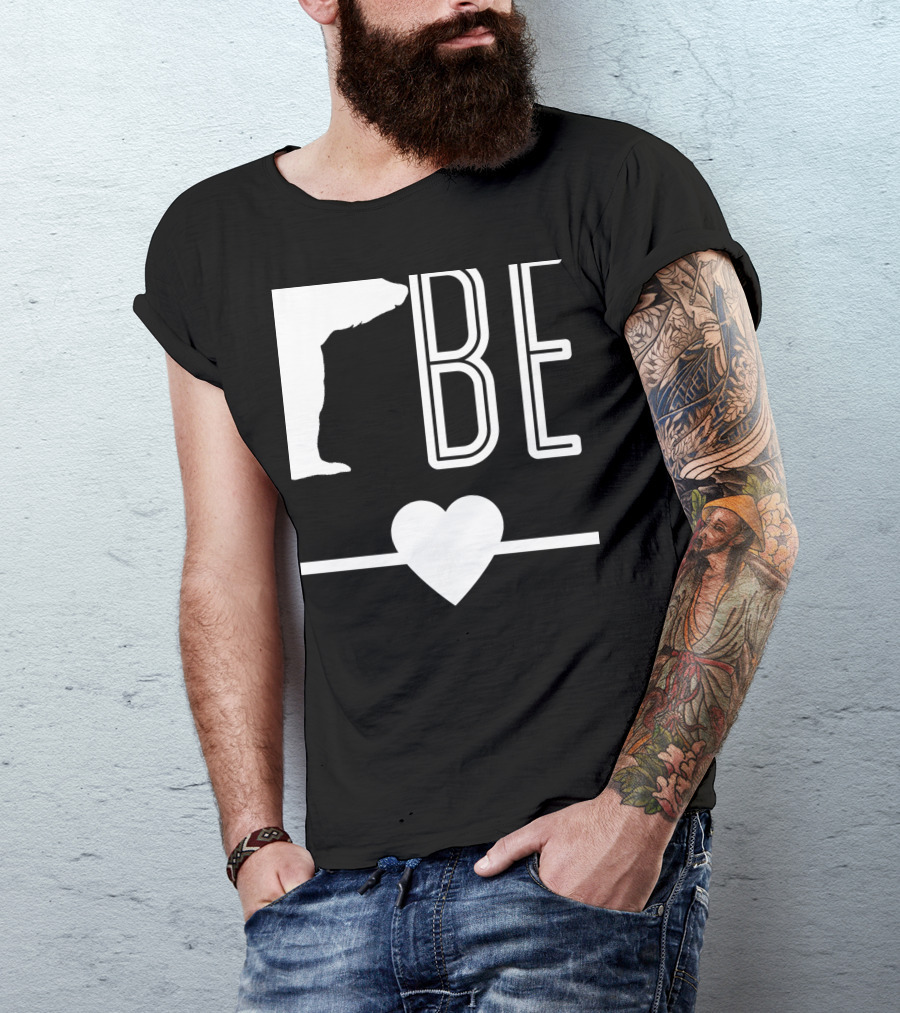 Nani Bear Christmas Birthday Love Heart T-Shirt