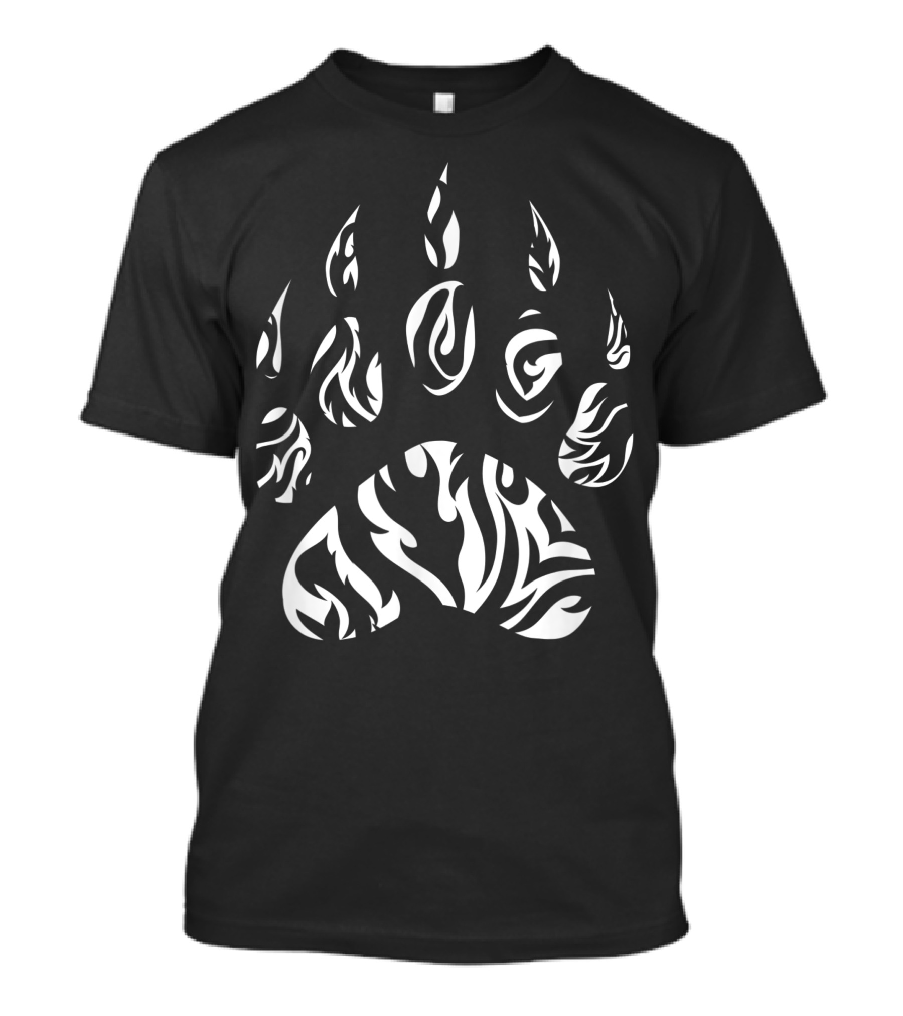 Native American Tribal Bear Paw T-Shirt