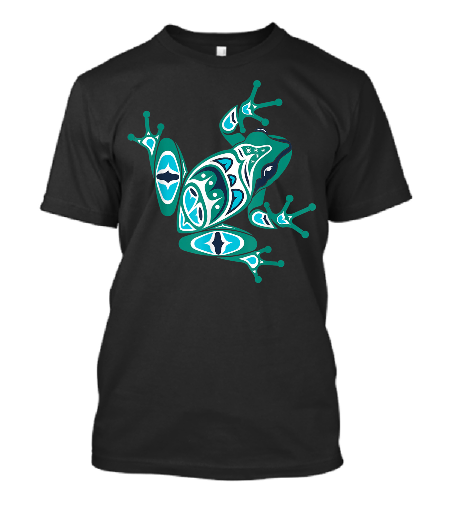 Native American Pacific Northwest Style Frog T-Shirt