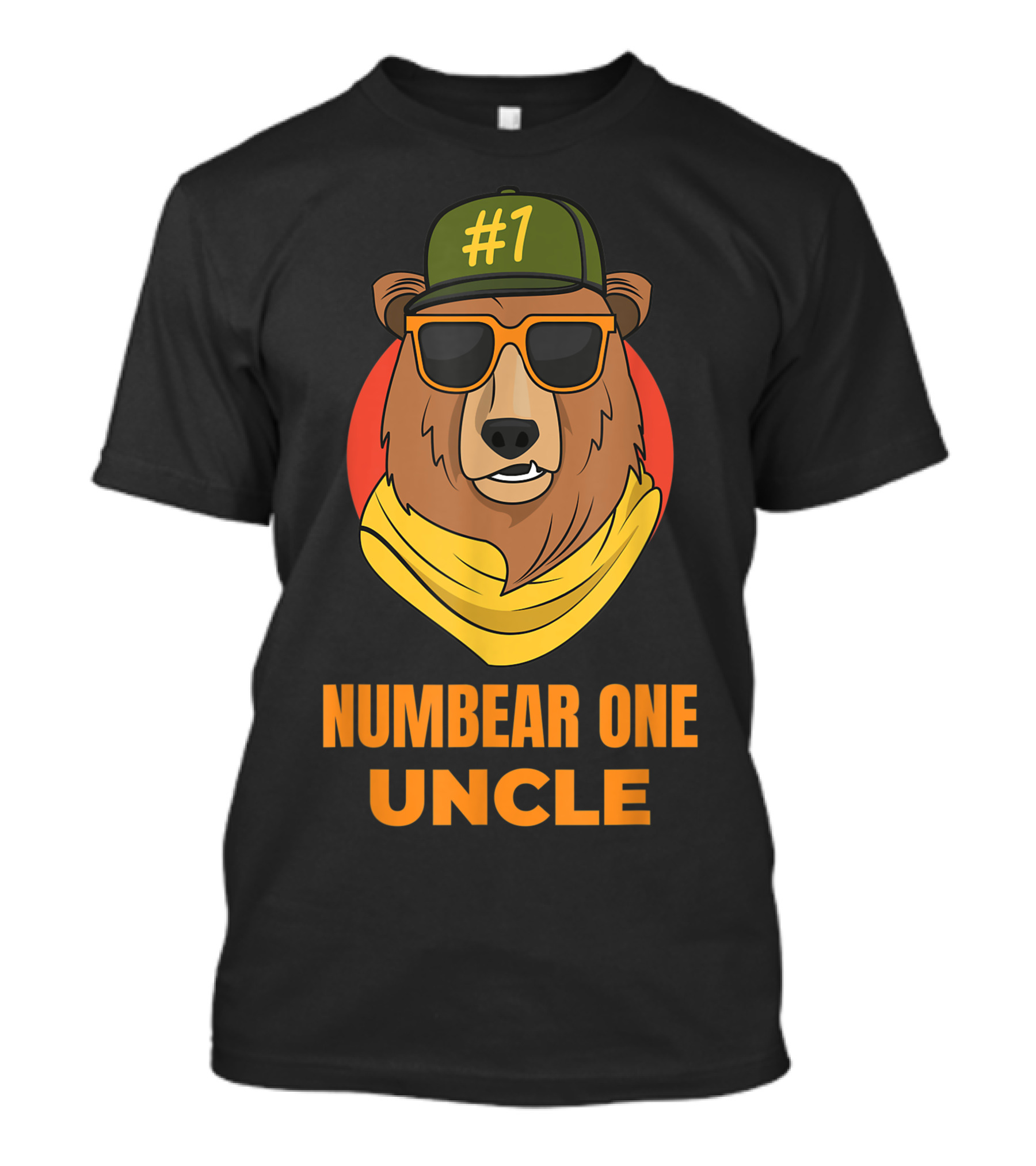 Numbear One Uncle Coolest Best Uncle Ever T-Shirt