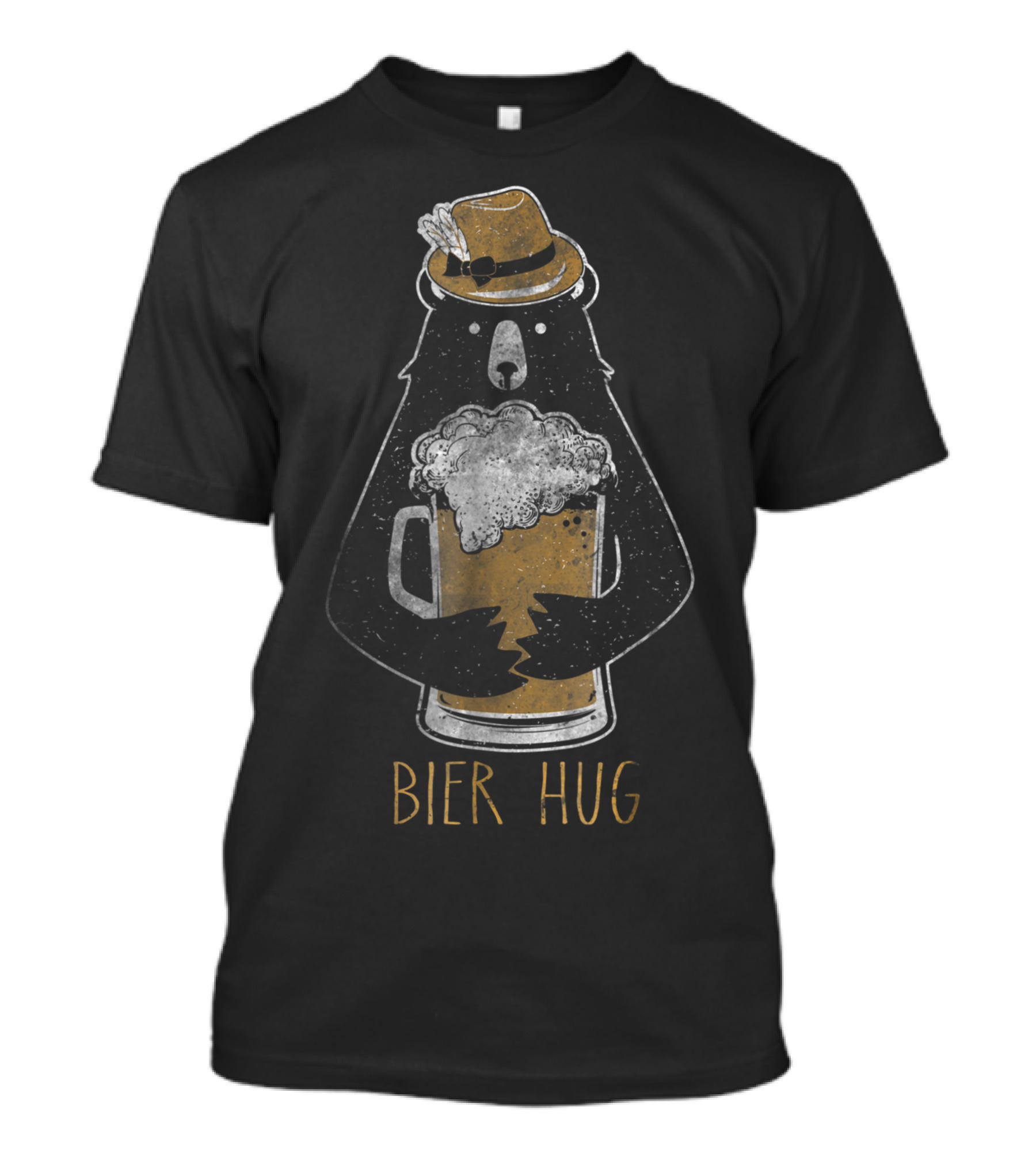 Bier Hug Oktoberfes Bear With Beer German Party T-Shirt