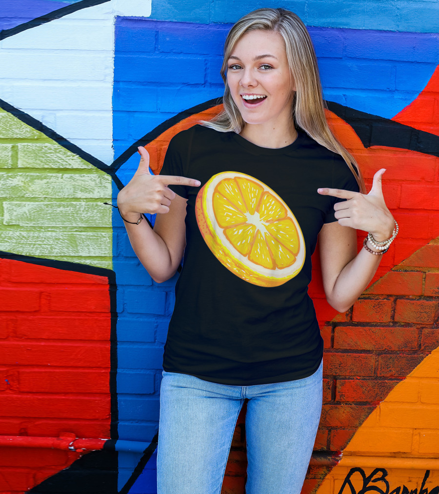 Orange Slice Juicy I Love Cool Juicy Oranges T-Shirt