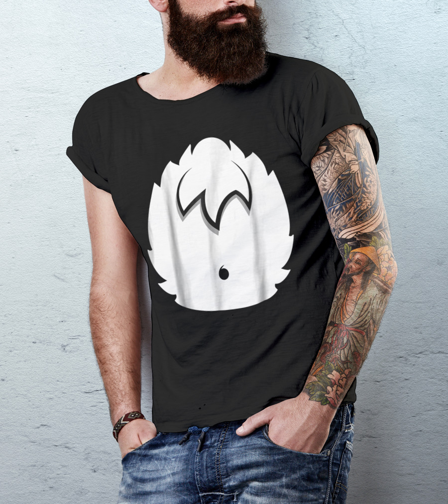 Panda Costume Halloween Panda Body Cosplay Minimalist T-Shirt