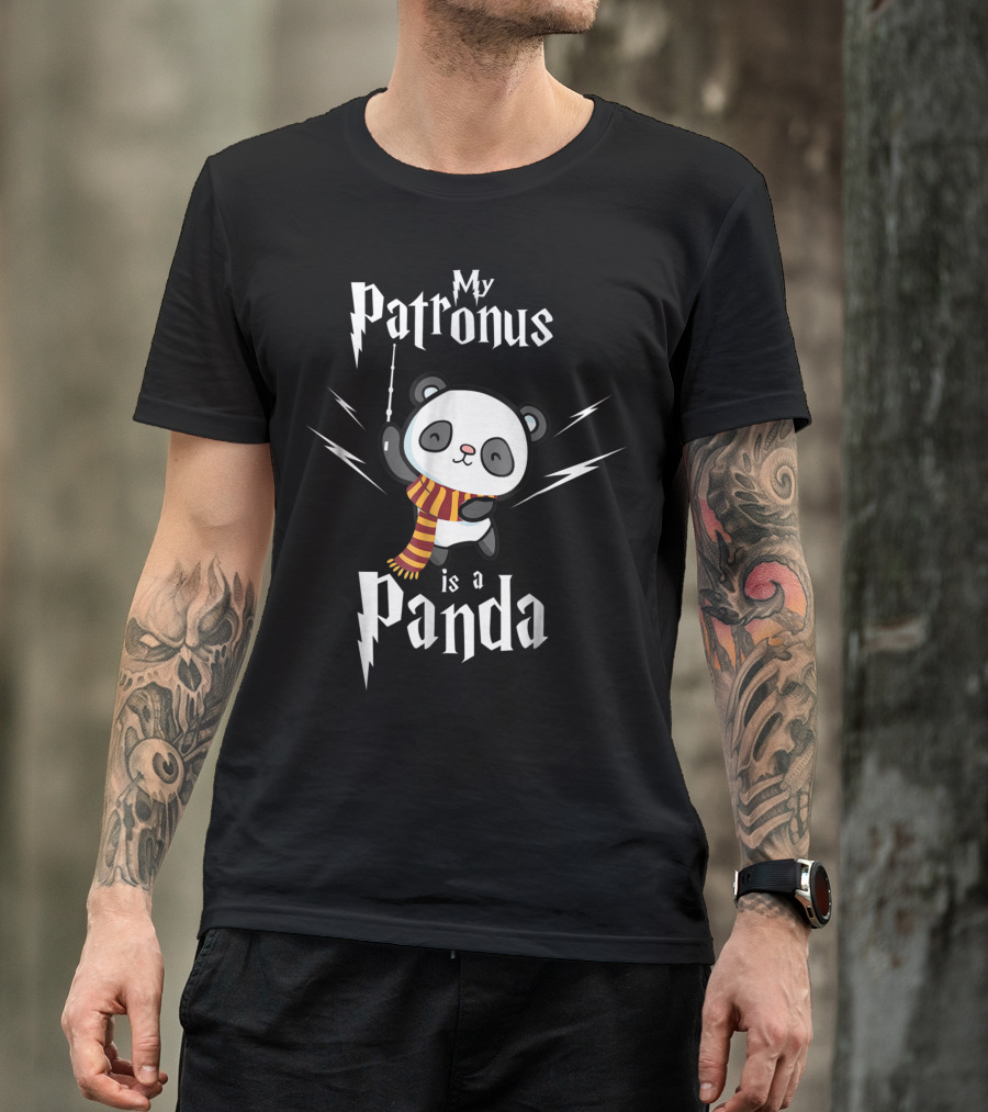 My Patronus Is A Panda Wizardry Magic Creature T-Shirt