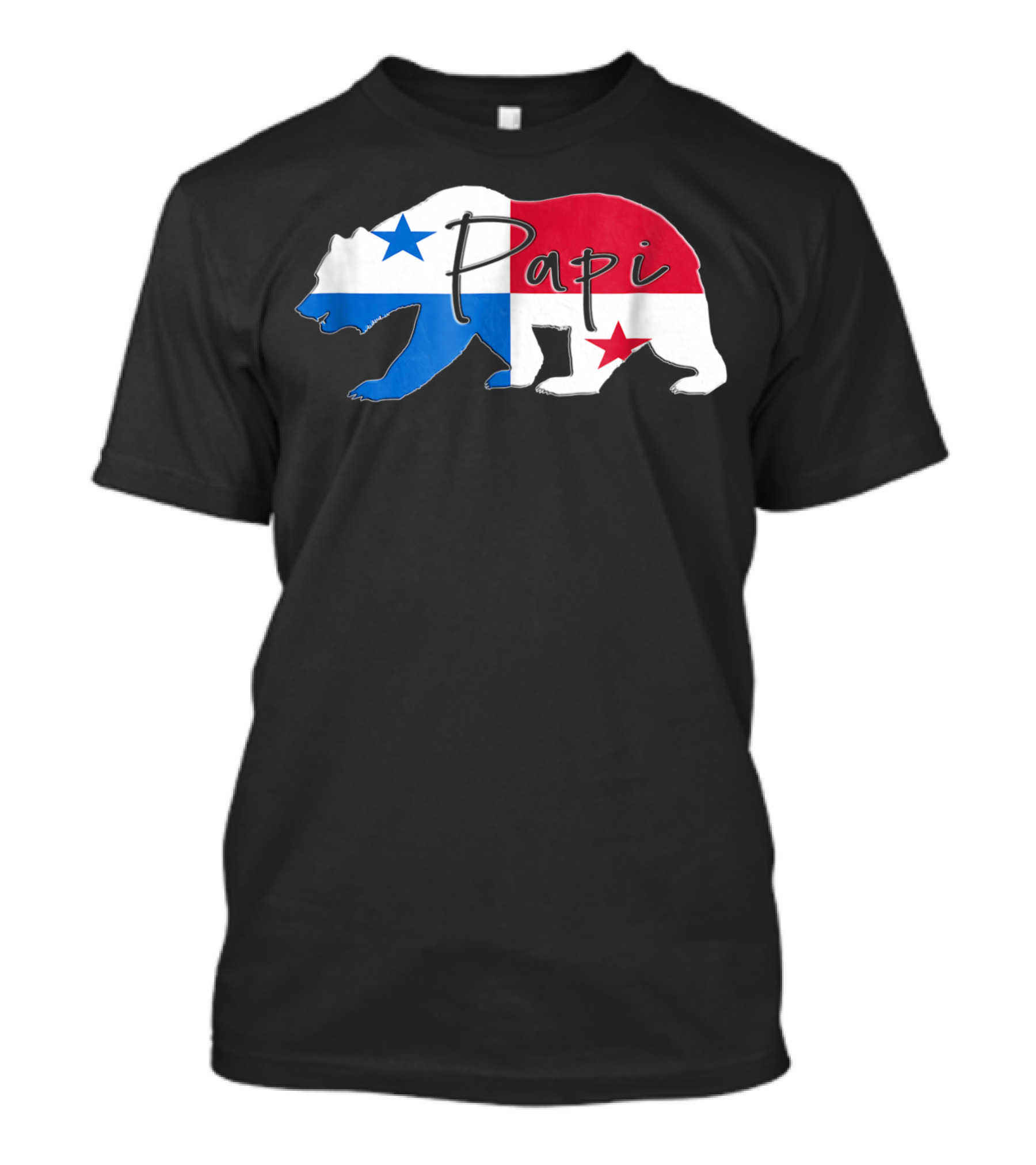 Papi Bear Panama Flag T-Shirt