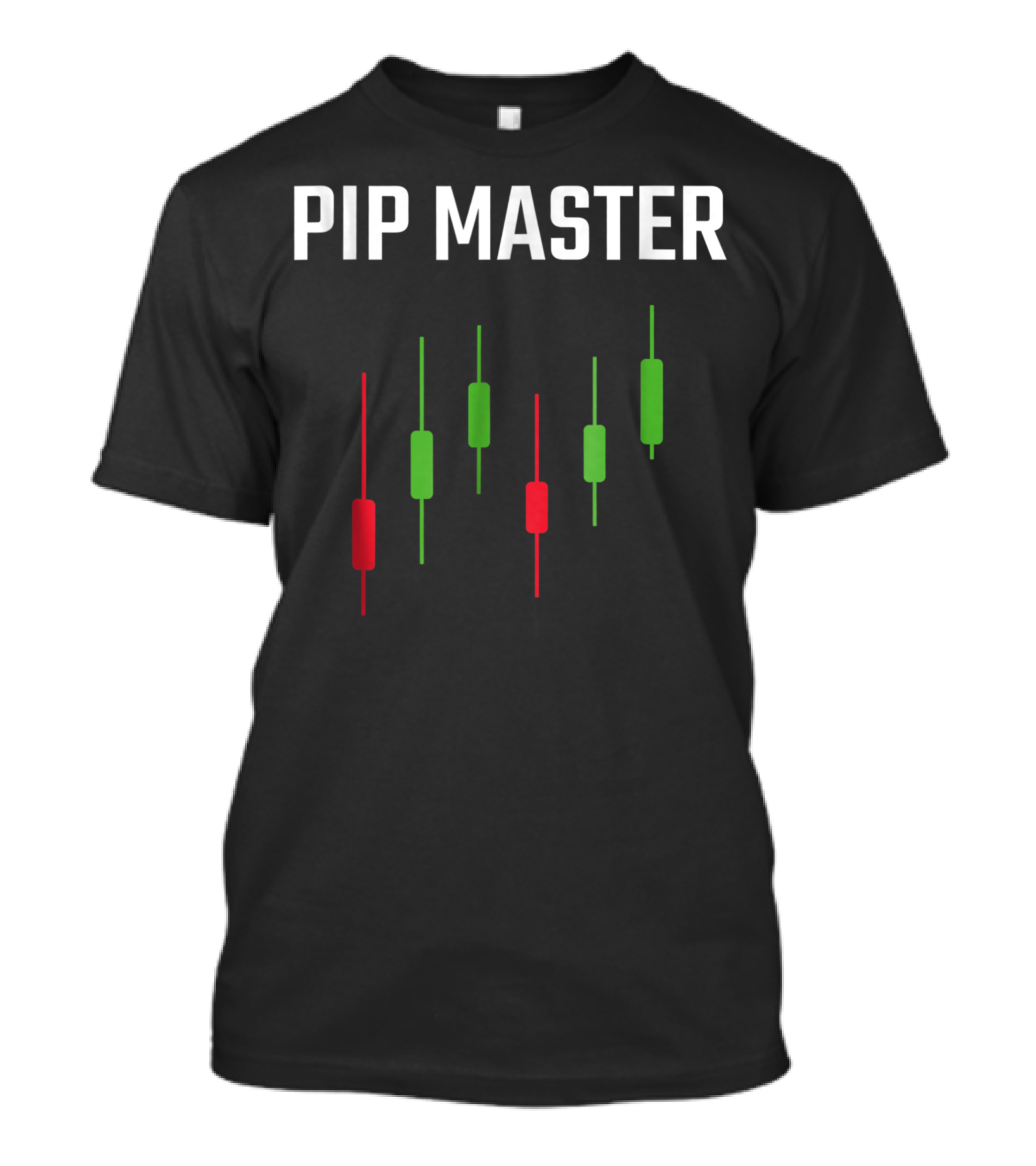 Pip Master Forex Candlestick Trading Chart Analysis T-Shirt