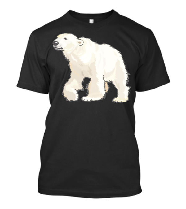 Polar Bear Arctic Animal Realistic T-Shirt