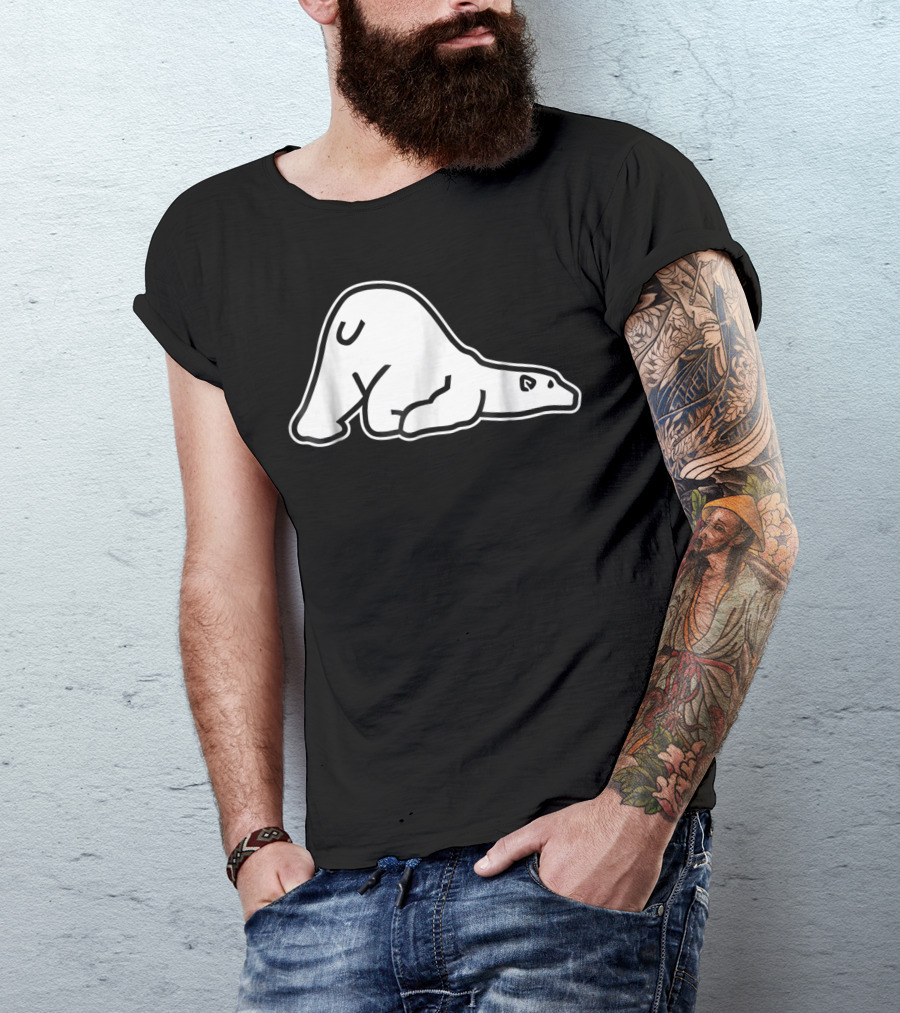 Polar Bear Iconic Minimalist T-Shirt