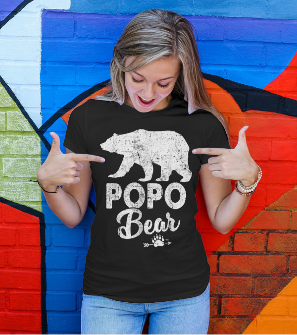 Popo Bear Paw Arrow T-Shirt