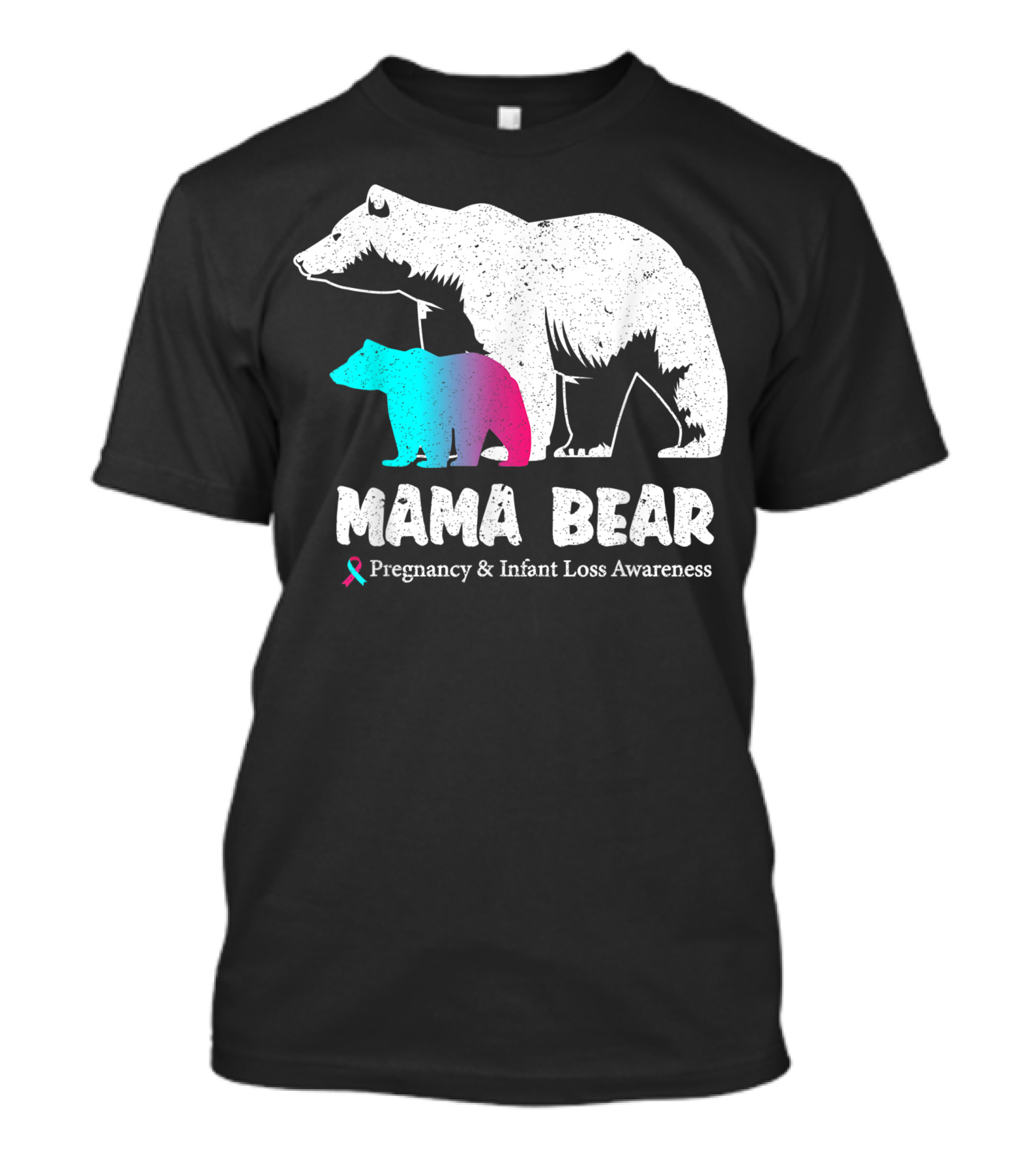 Mama Bear Pregnancy And Infant Loss Awareness T-Shirt