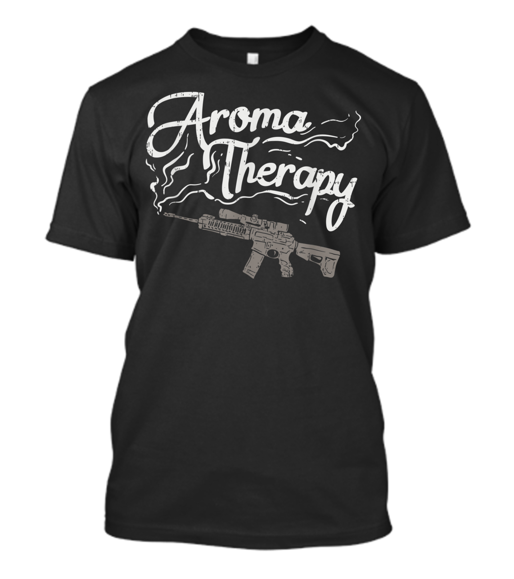 Aroma Therapy Pro Gun Loves The Smell Of Gun Powder For Gun Lovers T-Shirt