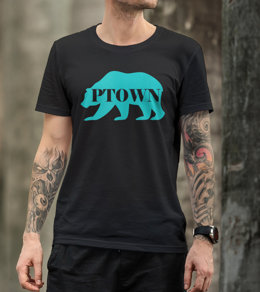 PTOWN Bear Provincetown Cape Cod Massachusetts T-Shirt