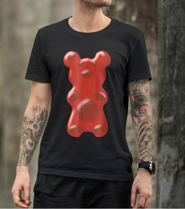Red Gummy Bear Candy T-Shirt