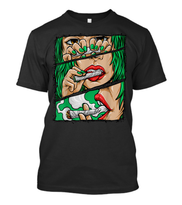 Roll It Lick It Smoke It Marijuana Pot Weed T-Shirt
