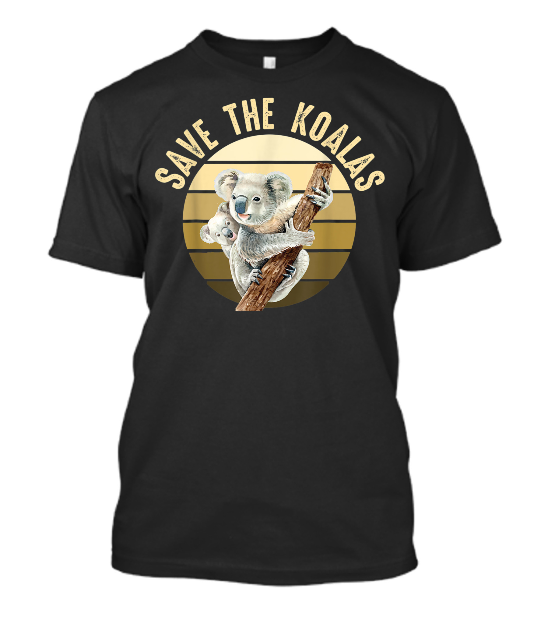 Save The Koalas Koala Bear Australia Rescue Protect T-Shirt