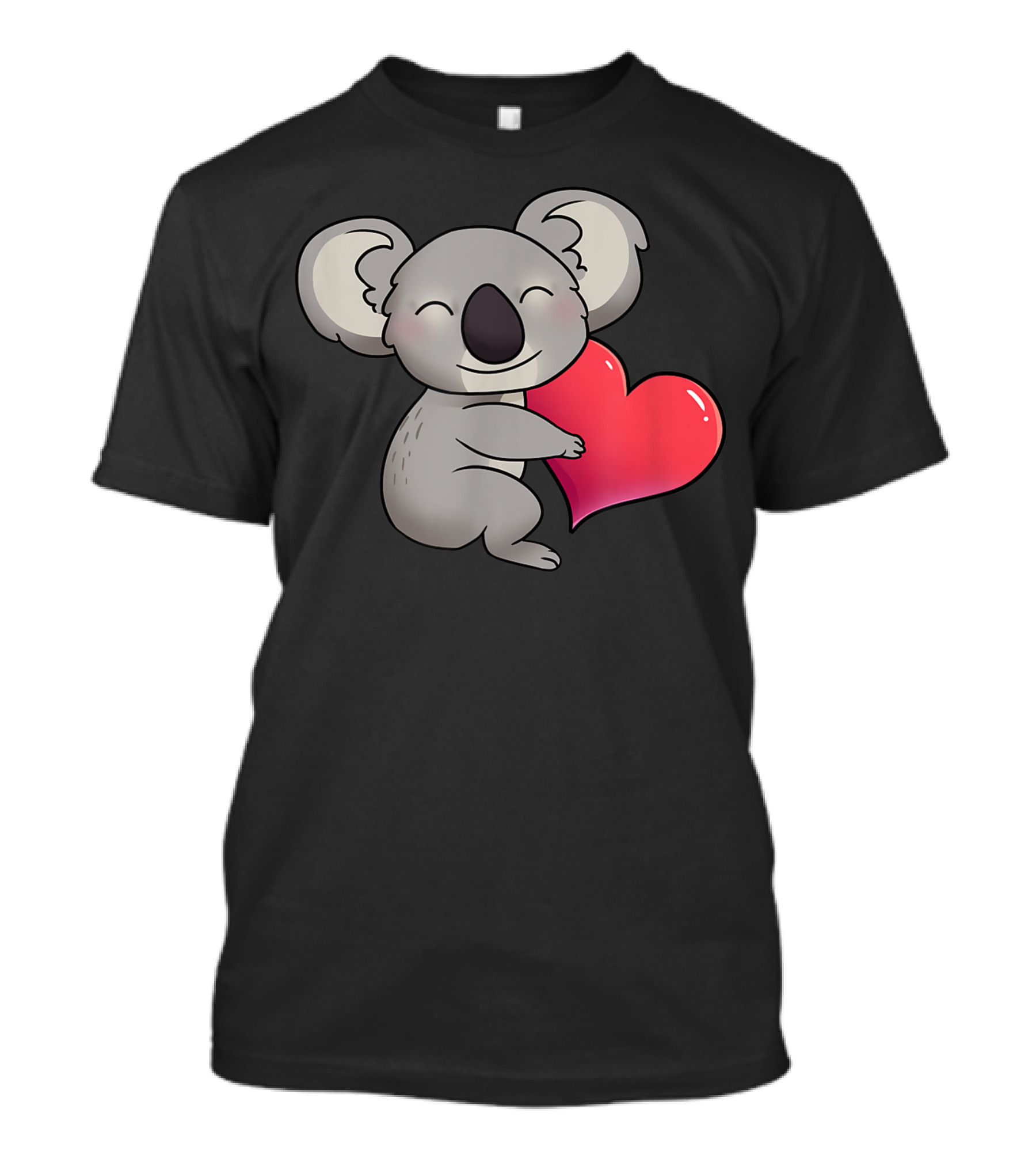 Save The Koalas Wildlife Animal Koala Bear Kawaii Koala Cute Heart Hug T-Shirt
