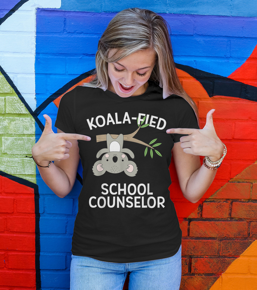 Koala-Fied School Counselor Back To School Guidance T-Shirt