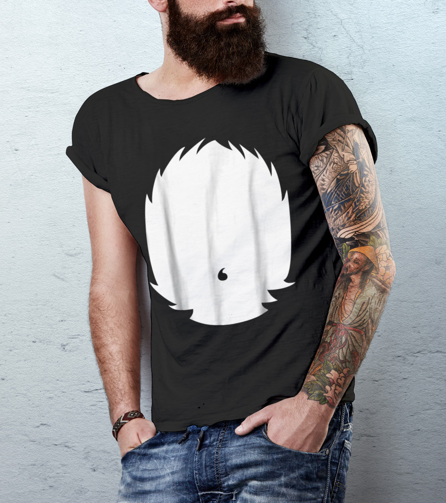Skunk Cat Panda DIY Halloween Costume Animals Belly T-Shirt