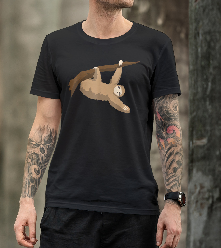 Cool Lazy Sloth Love Perfect Animal Bear T-Shirt