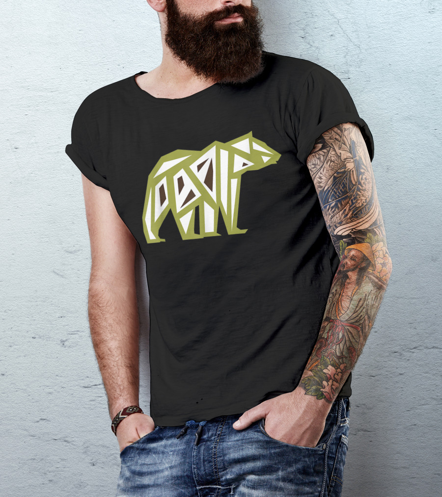 Spirit Bear Geometric T-Shirt