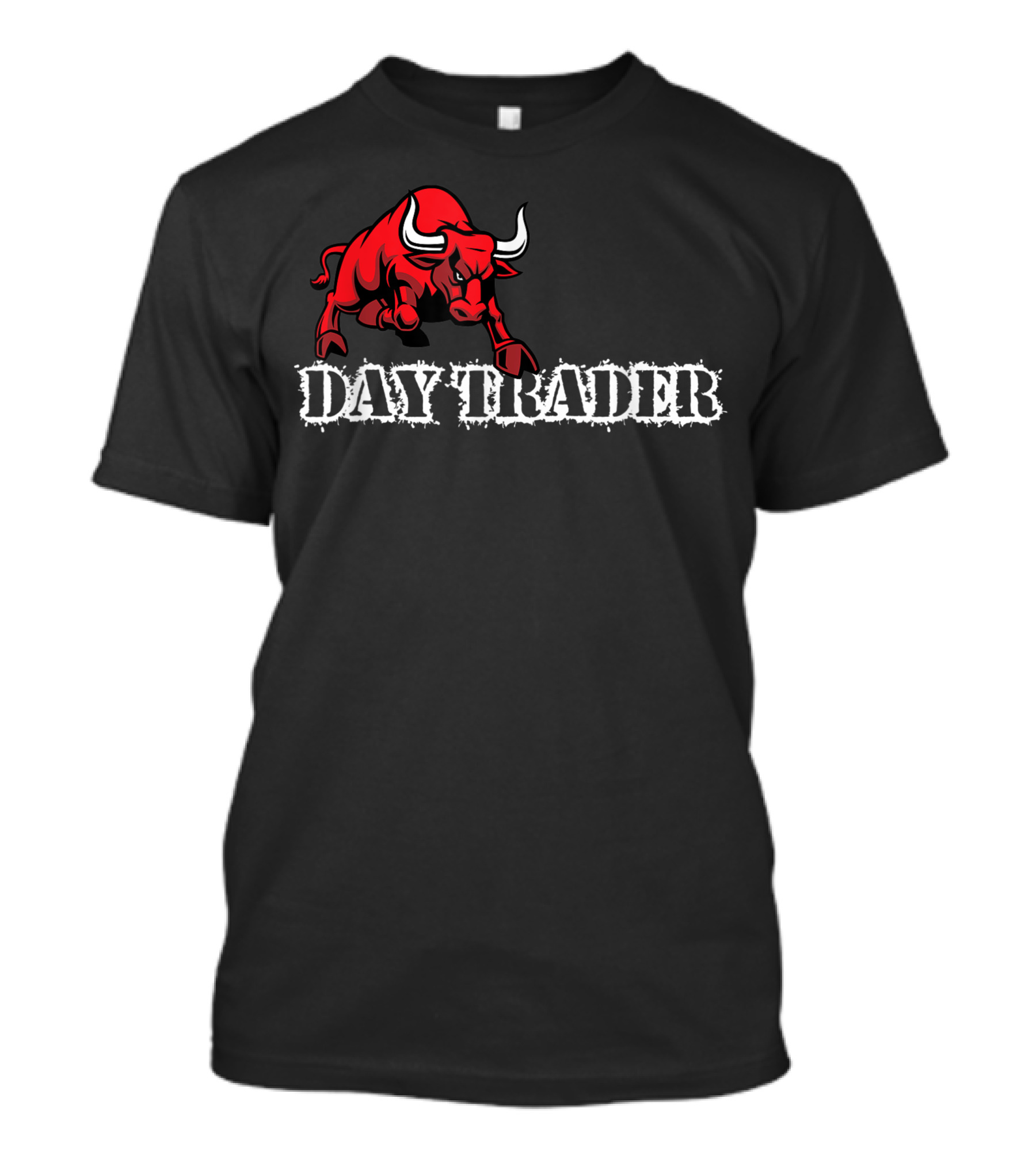 Stock Market Bull Day Trader T-Shirt