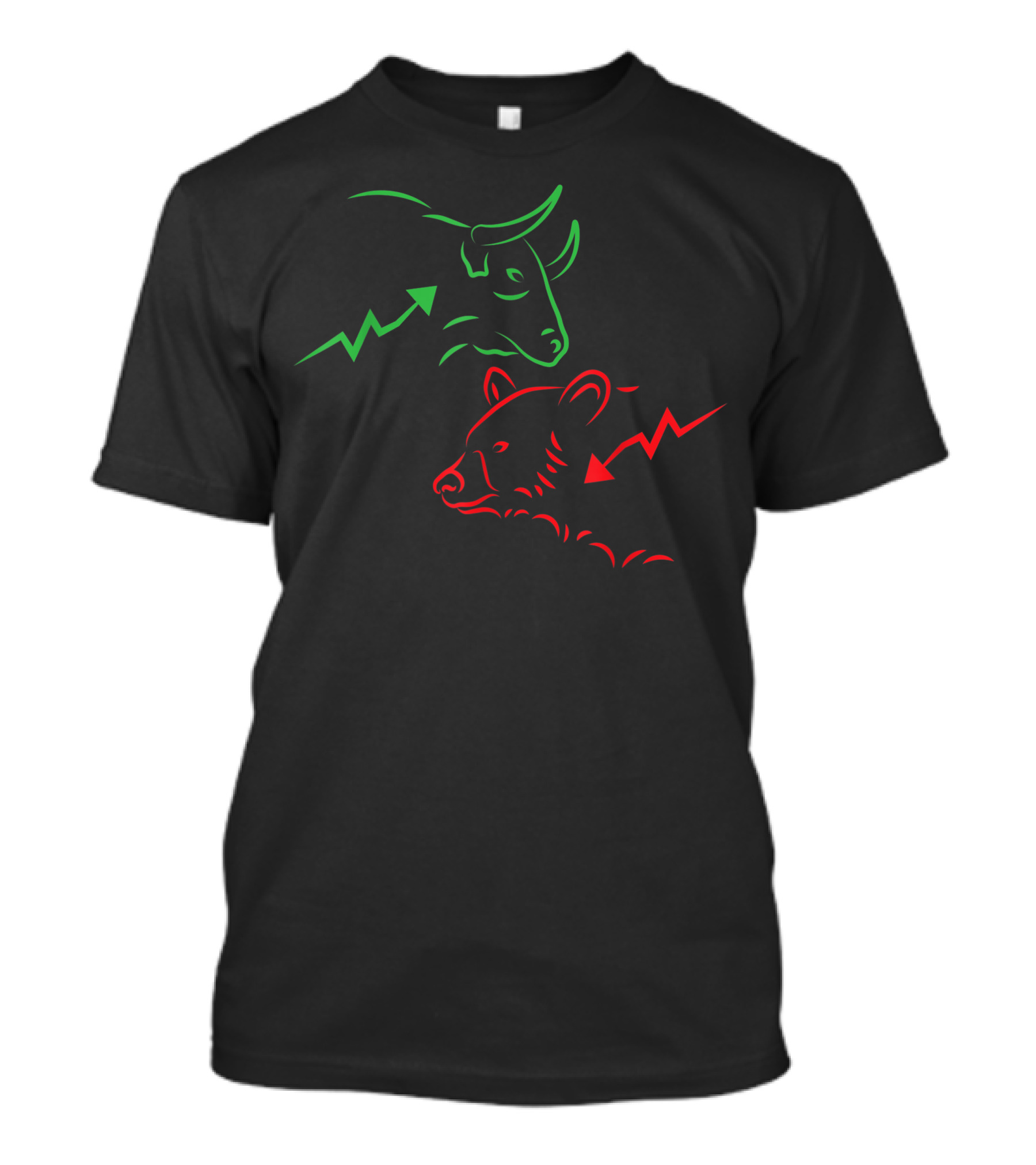 Stock Market Bulls And Bears Exchange Trends Symbols T-Shirt