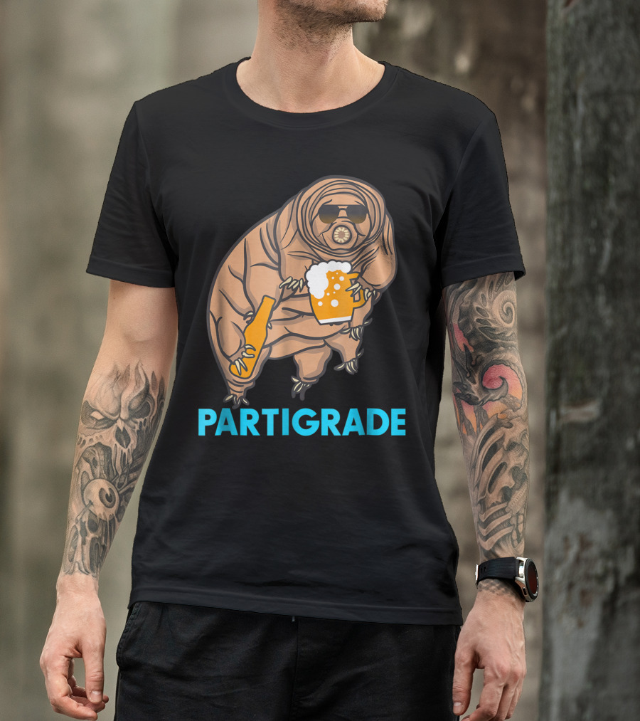 Partigrade Tardigrade Microbiology Waterbear Science T-Shirt