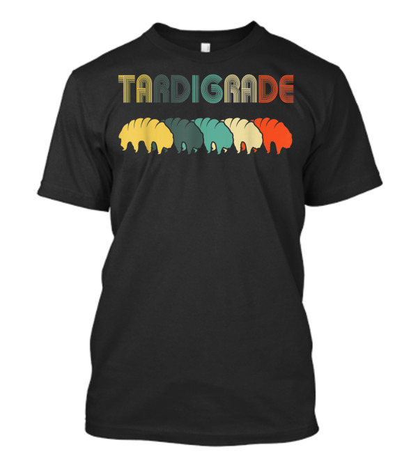 Tardigrade Vintage Water Bear Retro Science T-Shirt