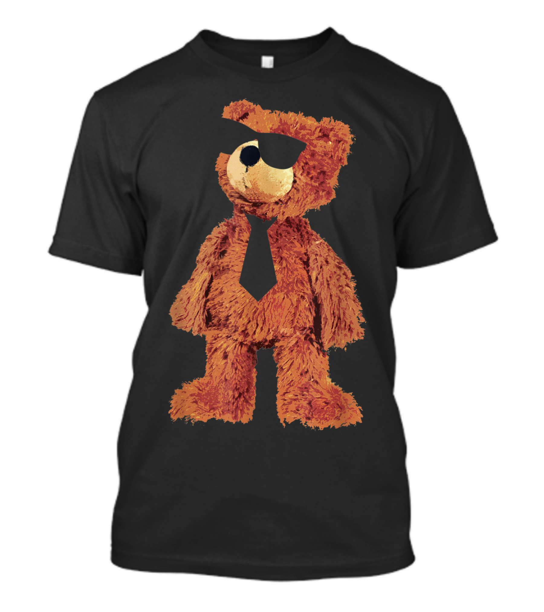 Teddy Bear With Sunglasses And Tie For Bear Lovers T-Shirt