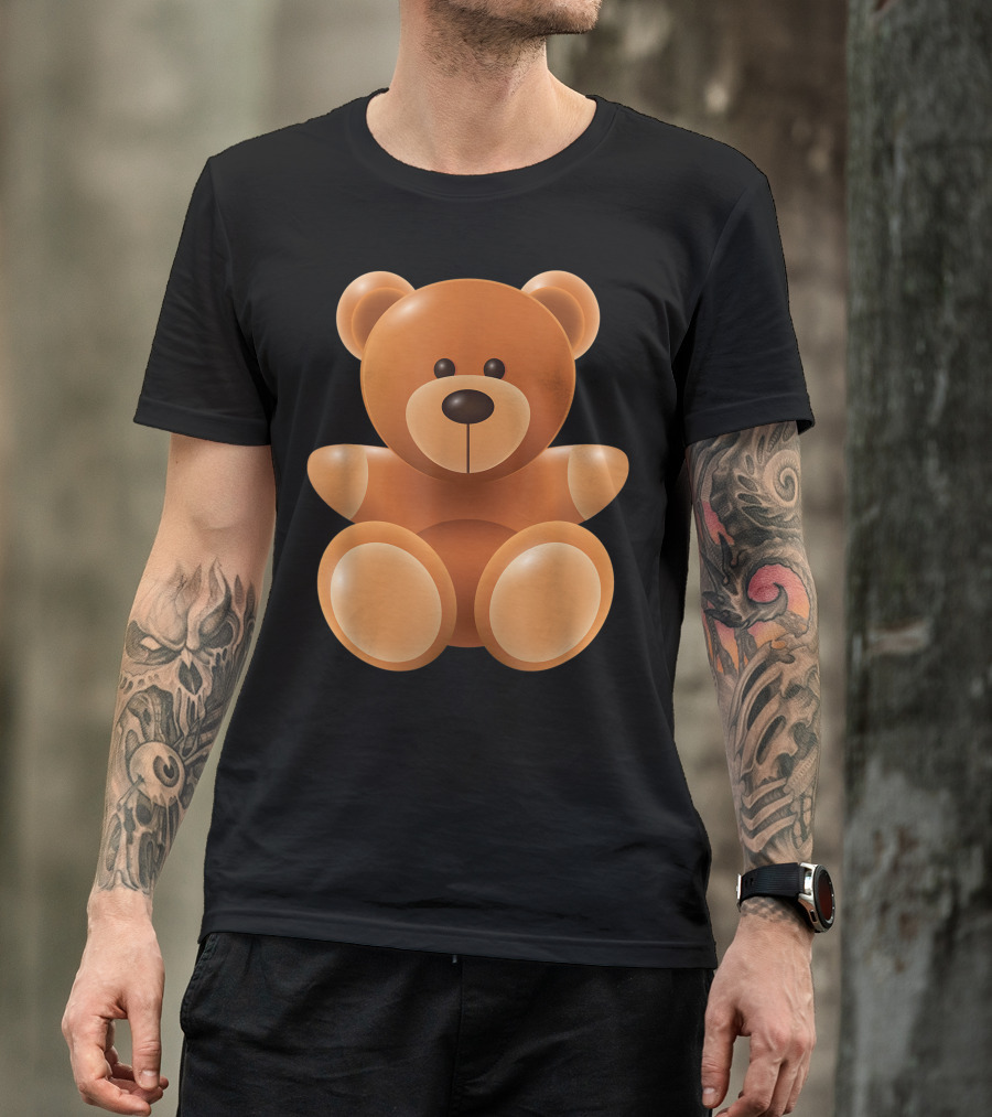 Teddy Bear Cuddles And Hugs Plush Toy T-Shirt