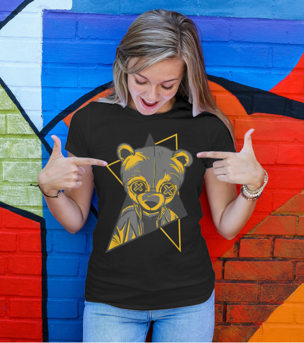 Teddy Bear Made To Match 9 University Gold T-Shirt