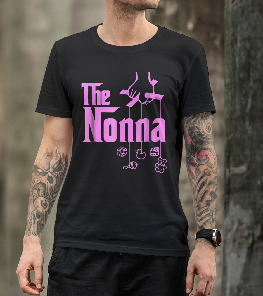The Nonna Puppet Strings Italy Grandmother Baby Toys T-Shirt