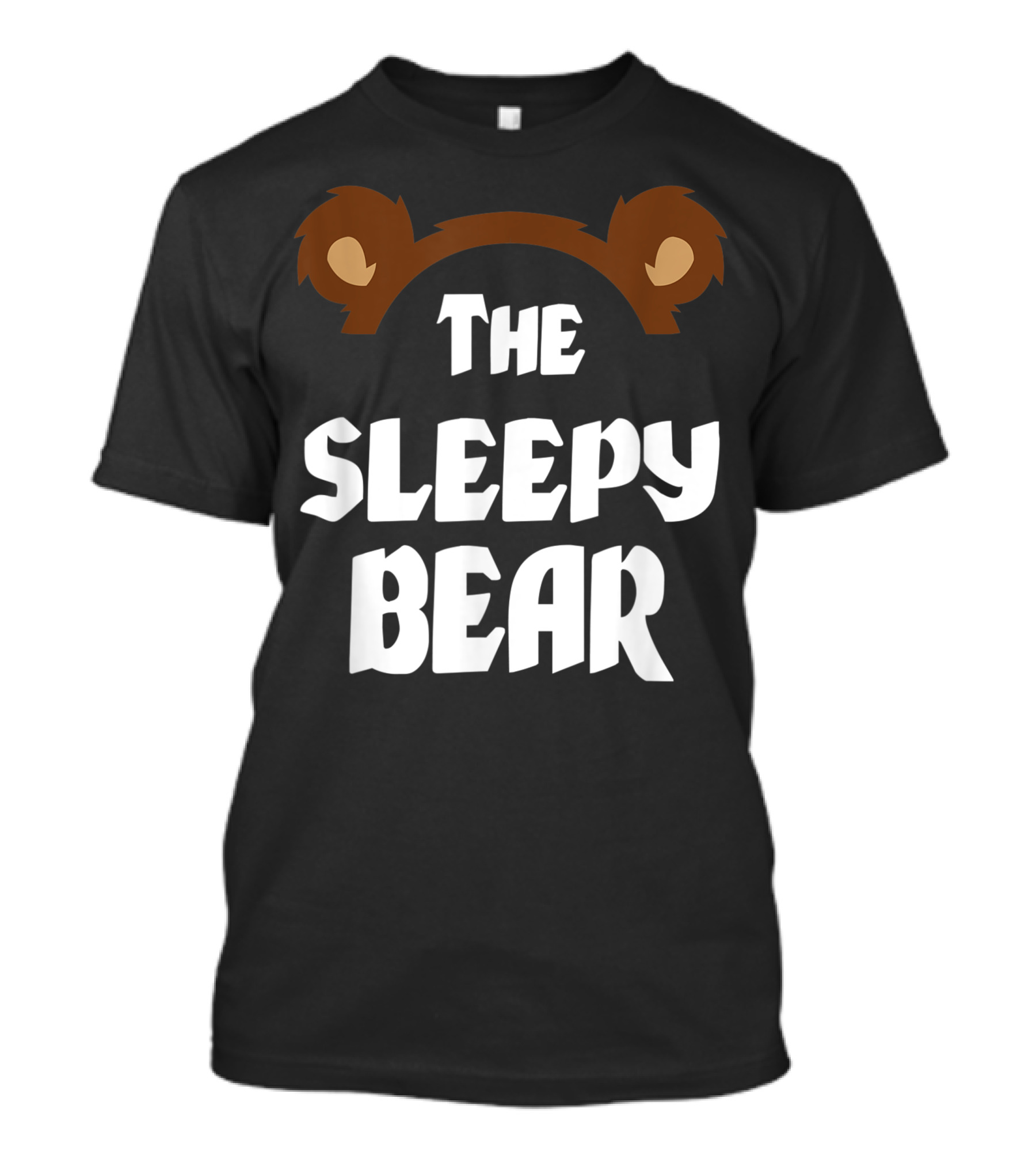 The Sleepy Bear Matching Group Family T-Shirt