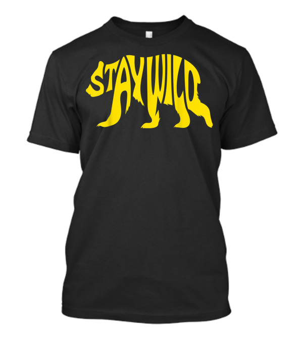Stay Wild 70s California Bear Vintage T-Shirt
