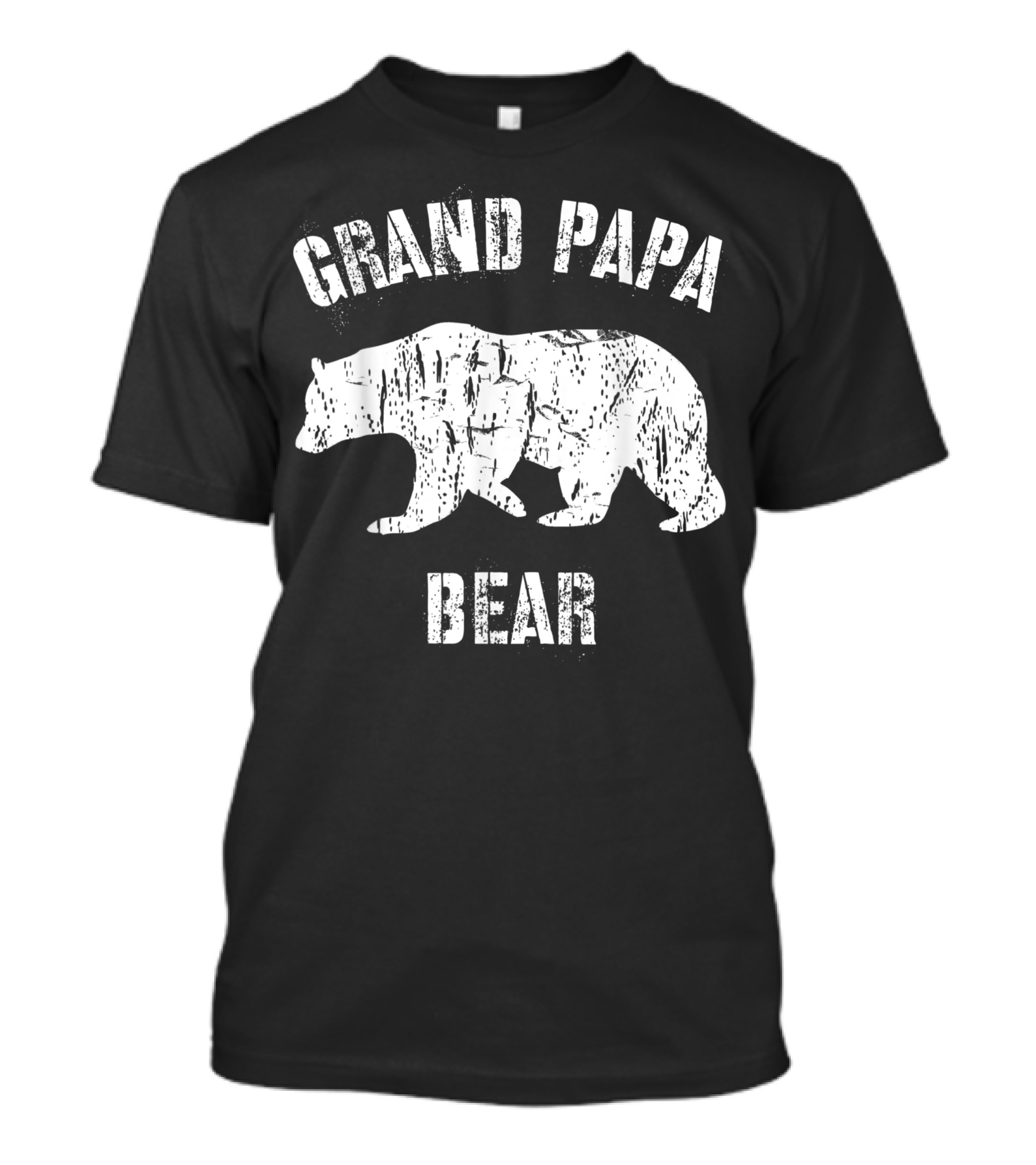 Grand Papa Bear Vintage Grandpa Grandfather T-Shirt