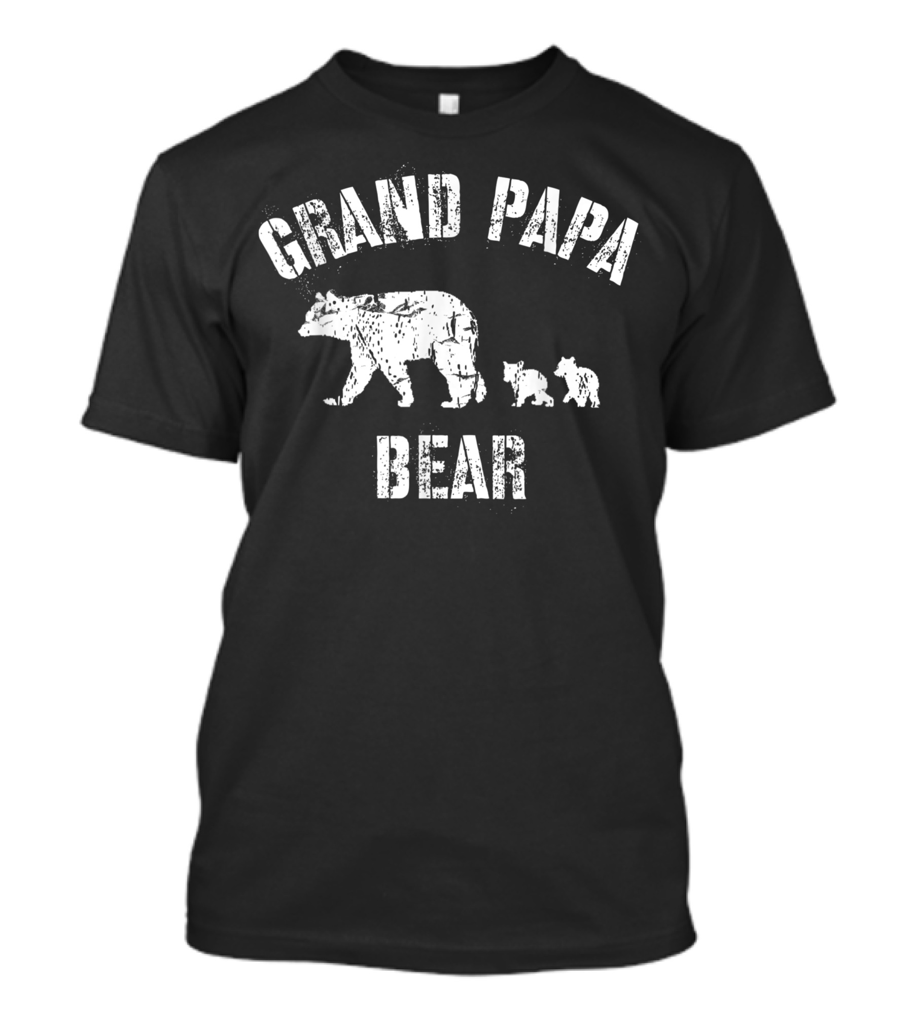 Vintage Grand Papa Bear With Two Cubs T-Shirt