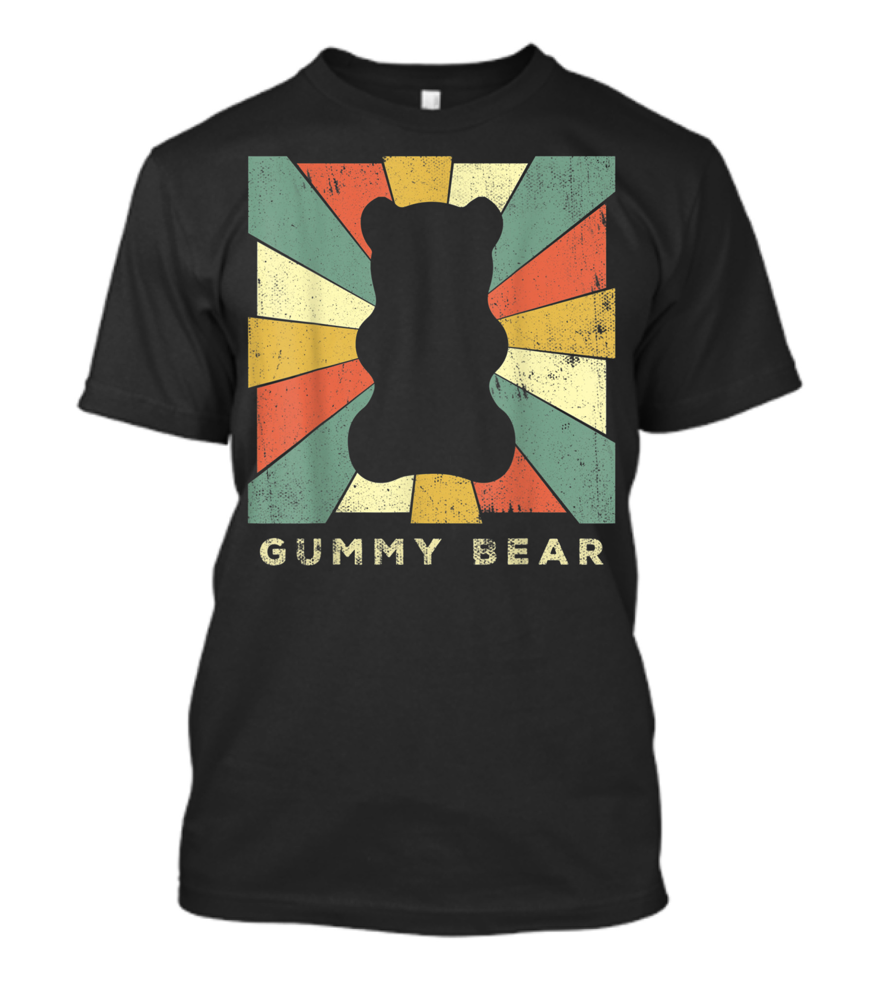 Vintage Gummy Bear Retro Starburst T-Shirt