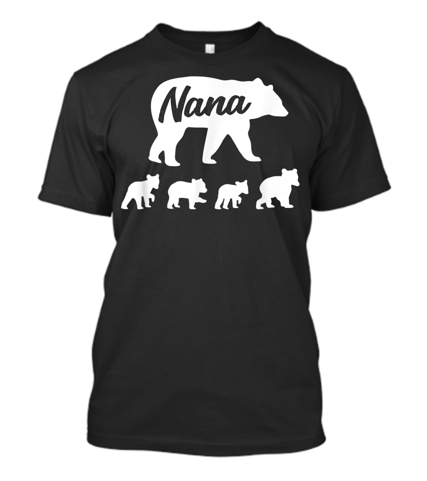 Nana Bear With Four Cubs Vintage T-Shirt