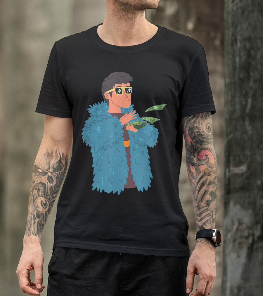 Wall Street Bets Wallstreetbets Tendies Money Meme Character T-Shirt