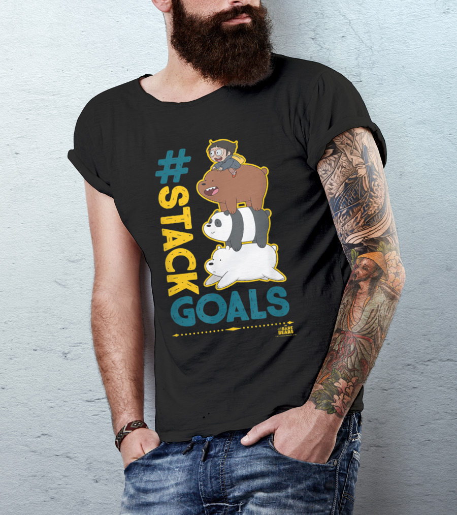 Stack Goals We Bare Bears T-Shirt