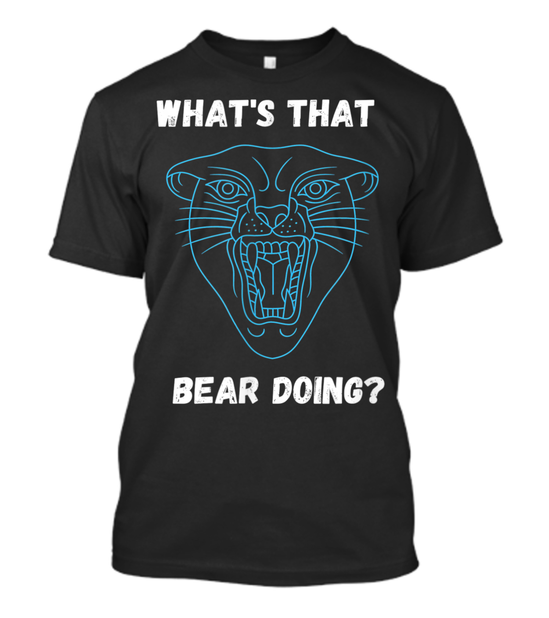 WHAT'S THAT BEAR DOING PANTHER FOOTBALL T-Shirt