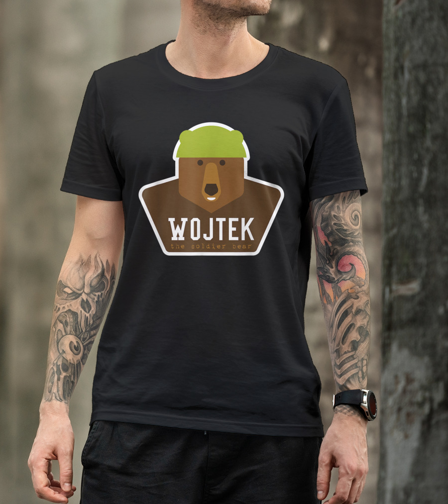 Wojtek The Soldier Bear WWII Poland T-Shirt