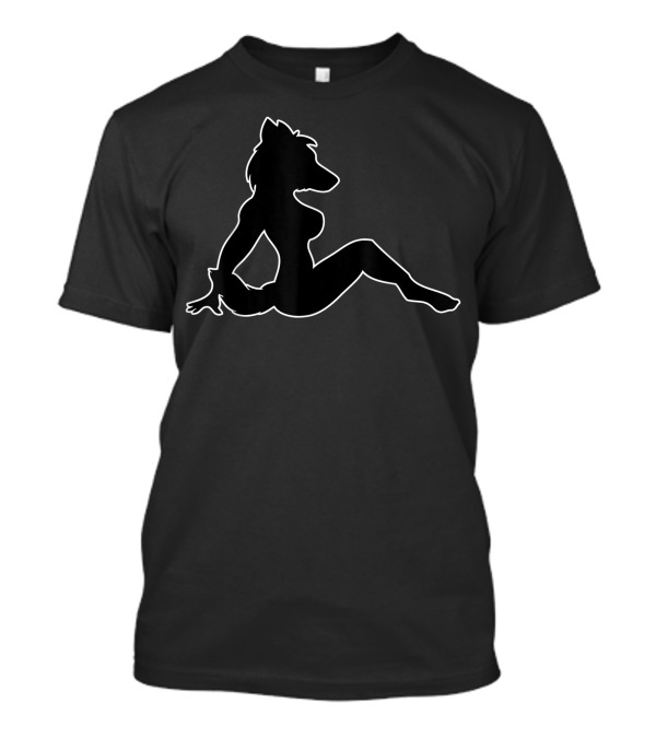Wolf Lady Furry Furries Tail Ears Cosplay T-Shirt