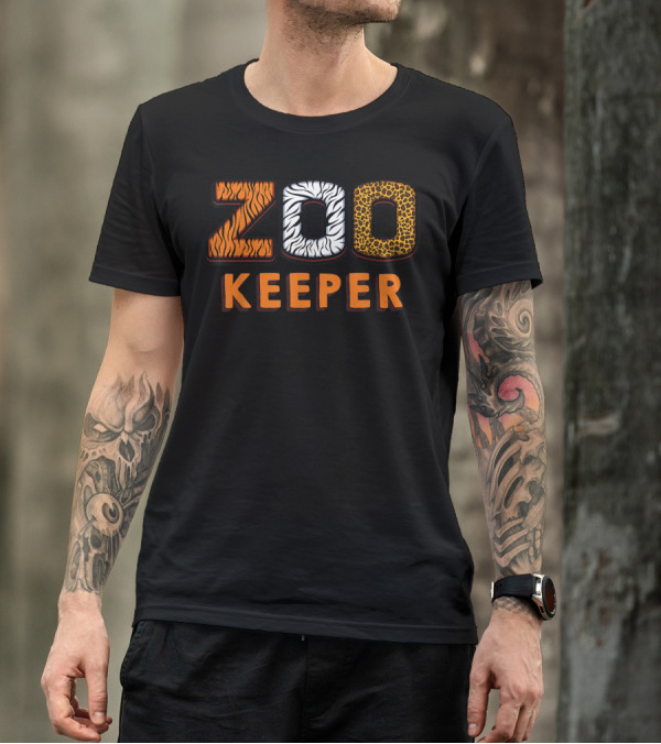 Zookeeper Safari Park Africa Animal Profession Job Wildlife T-Shirt