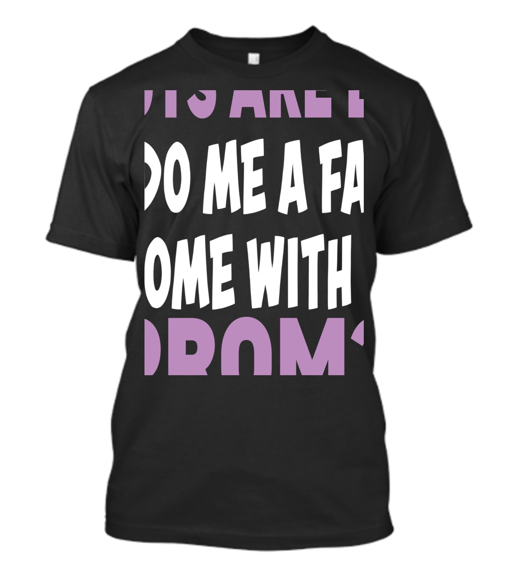 Do Me A Favor Come With Me To Prom Date Cute Donut Promposal T-Shirt