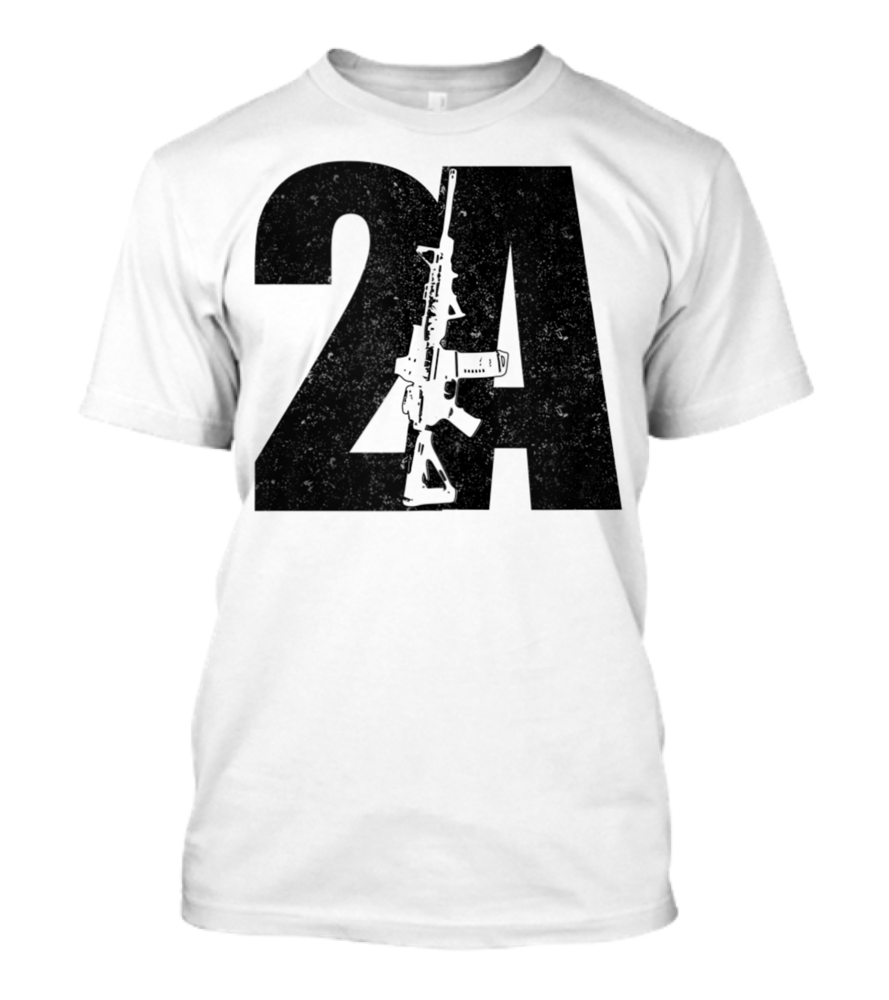 2A AR15 Second Amendment Patriotic Gun Support T-Shirt