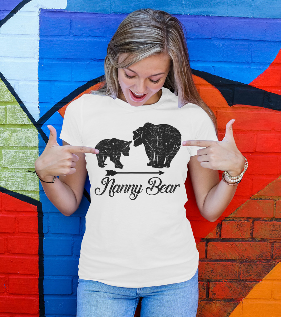 Nanny Bear Bear Family Arrow T-Shirt