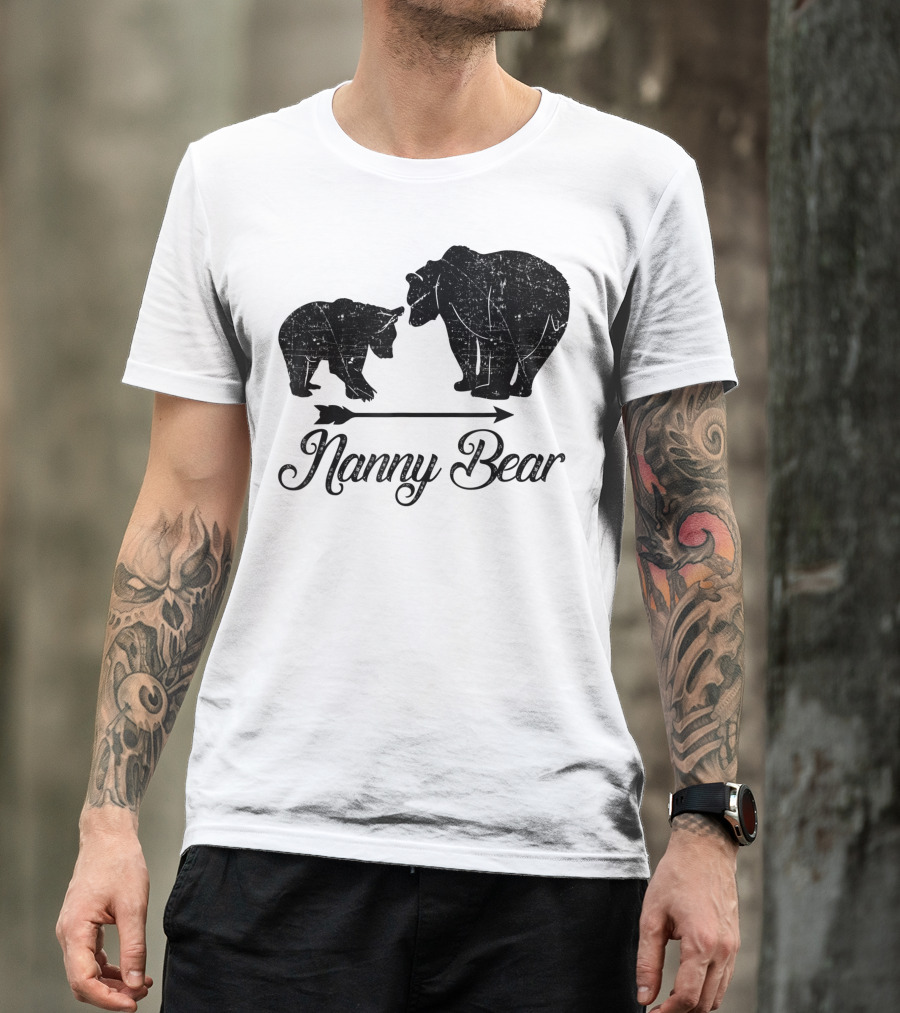 Nanny Bear Bear Family Arrow T-Shirt