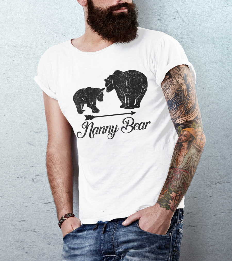 Nanny Bear Bear Family Arrow T-Shirt