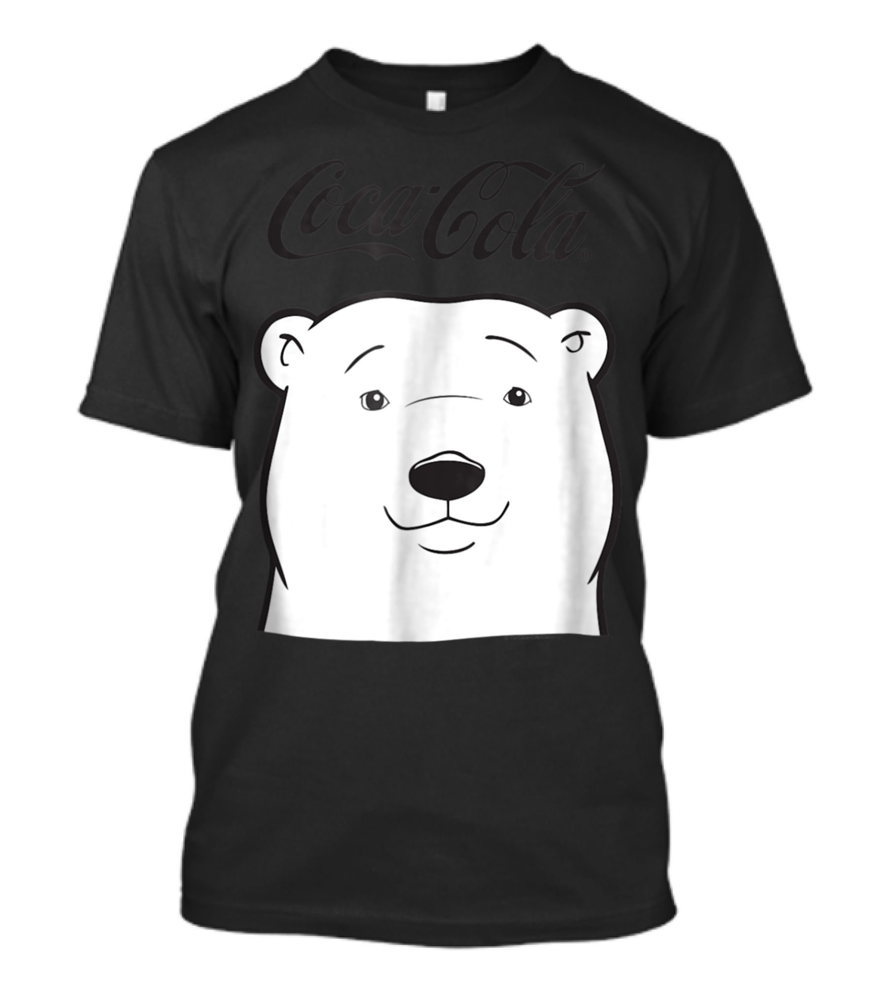 Coca Cola Polar Bear Face T-Shirt